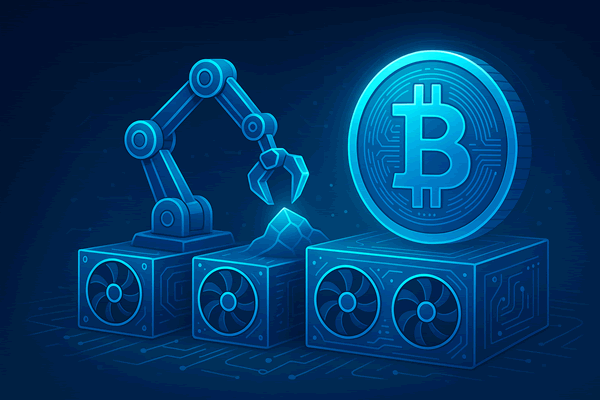 AI Bitcoin bányászat